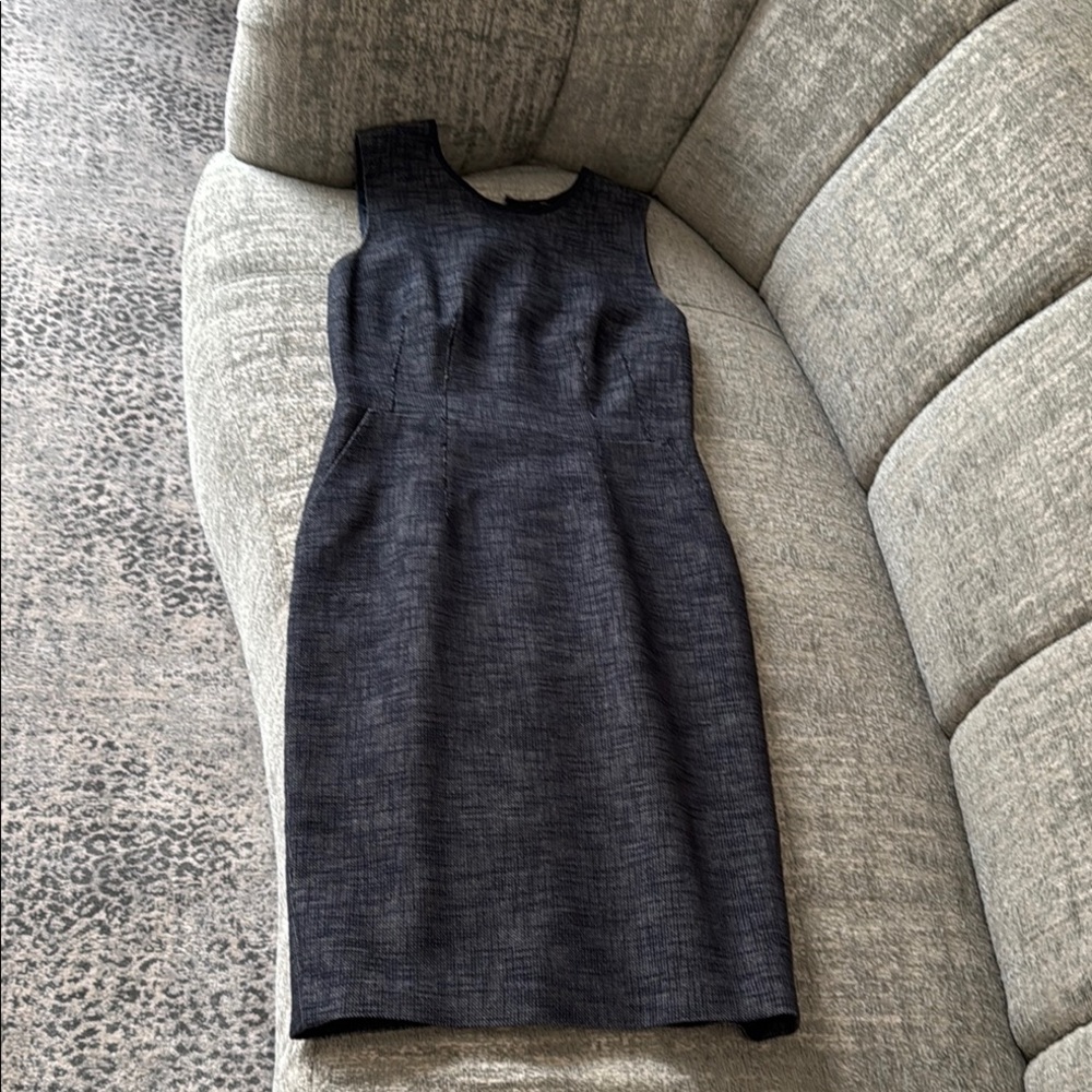 Elie Tahari Gray Mini Sheath Dress for Night Out